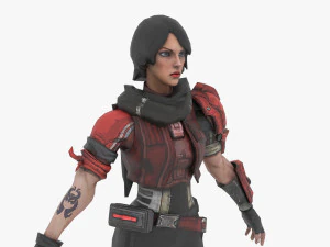 athena - borderlands 3D Model