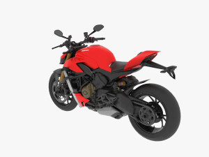 ducati v4s streetfighter 3D Модель