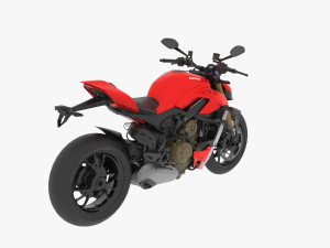 ducati v4s streetfighter 3D Модель