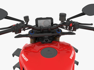 ducati v4s streetfighter 3D Модель