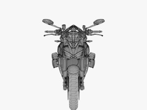 ducati v4s streetfighter 3D Модель