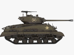 sherman tank 3D Модель