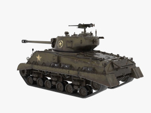 sherman tank 3D Модель