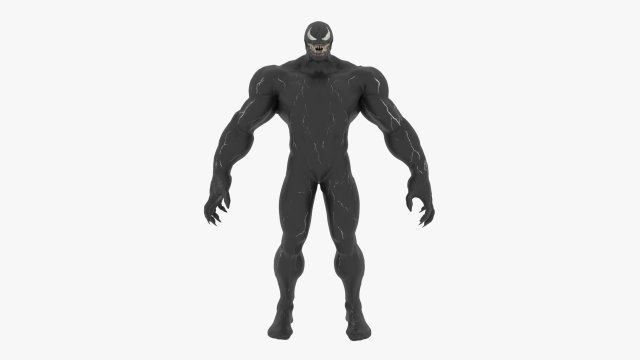 venom 3D 模型 .c4d .max .obj .3ds .fbx .stl .blend 