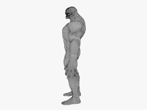 venom 3D 模型