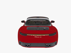 porsche 911 targa 4s heritage design edition 3D Model