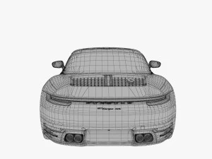 porsche 911 targa 4s heritage design edition 3D Model