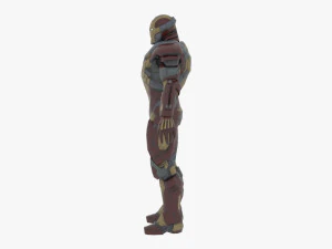 iron man mark 17 3D Model