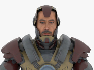 iron man mark 17 Model 3D