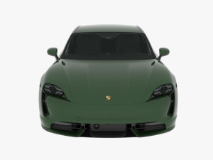 2021 porsche taycan turbo s 3D Model