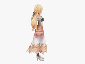 vert from hyperdimension neptunia 3D Model