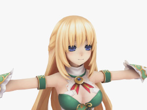 vert from hyperdimension neptunia 3D Model