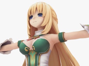 vert from hyperdimension neptunia 3D Model