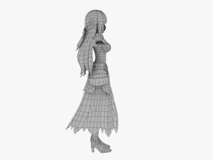 vert from hyperdimension neptunia 3D Model