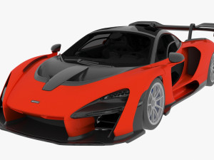 mclaren senna p15 Model 3D