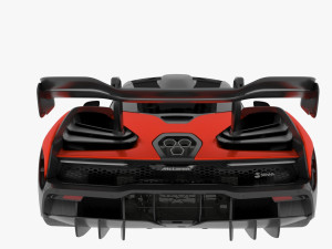 mclaren senna p15 Modèle 3D
