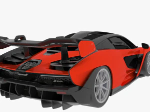 mclaren senna p15 3D Model