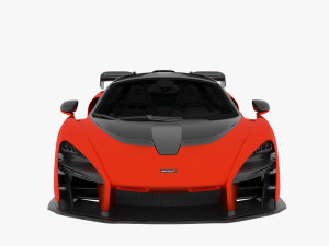 mclaren senna p15 Modèle 3D