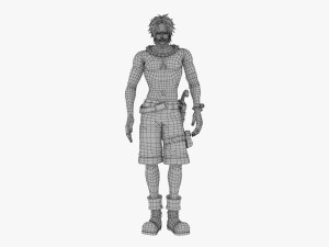 portgas d ace - one piece Modelo 3D