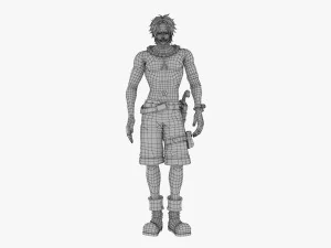 portgas d ace - one piece 3D Model