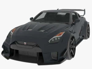 LB-Silhouette WORKS GT NISSAN 35GT-RR 3D Модель