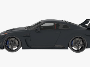 LB-Silhouette WORKS GT NISSAN 35GT-RR 3D Model