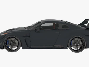 LB-Silhouette WORKS GT NISSAN 35GT-RR 3D Model