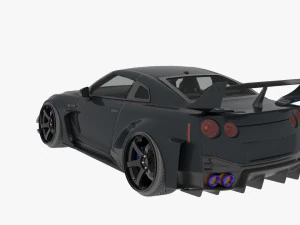 LB-Silhouette WORKS GT NISSAN 35GT-RR 3D Model