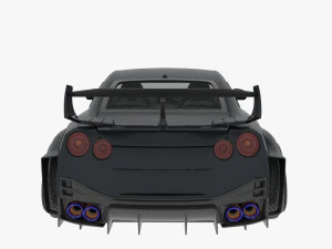 LB-Silhouette WORKS GT NISSAN 35GT-RR 3D Model