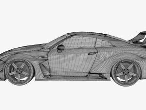 LB-Silhouette WORKS GT NISSAN 35GT-RR 3D Model