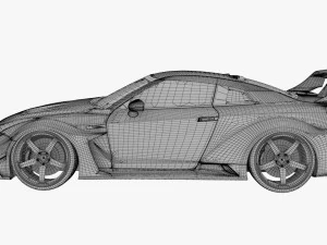 LB-Silhouette WORKS GT NISSAN 35GT-RR 3D Model