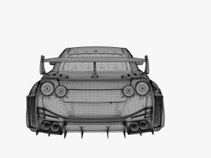 LB-Silhouette WORKS GT NISSAN 35GT-RR 3D Model