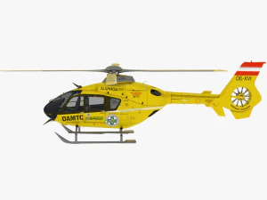 Eurocopter EC135 3D Model