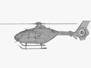 Eurocopter EC135 3D Model