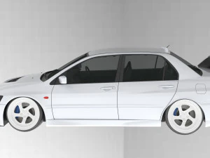 Mitsubishi Lancer Evolution VIII 3D Model