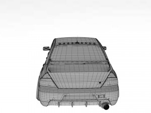 Mitsubishi Lancer Evolution VIII 3D Model