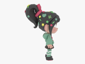 Vanellope von Schweetz Model 3D