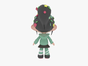 Vanellope von Schweetz 3D Model