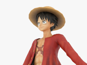 Monkey D Luffy - One Piece 3D 模型