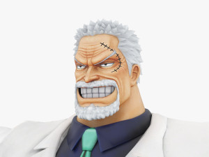 Monkey D Garp - One Piece Modelo 3D