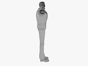 Monkey D Garp - One Piece 3D Model