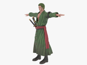 Roronoa Zoro - One piece 3D Model