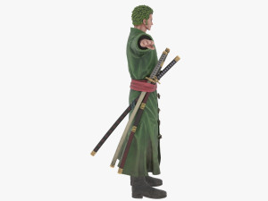 Roronoa Zoro - One piece 3D Model