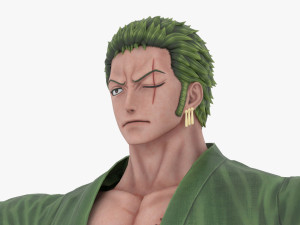 Roronoa Zoro - One piece 3D Model