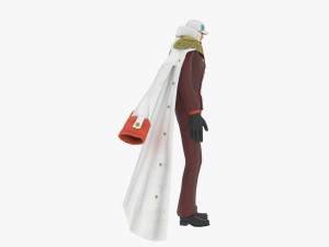 Sakazuki Akainu - One Piece Modello 3D