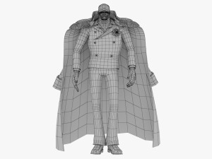 Sakazuki Akainu - One Piece Modello 3D