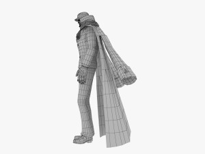 Sakazuki Akainu - One Piece Modello 3D