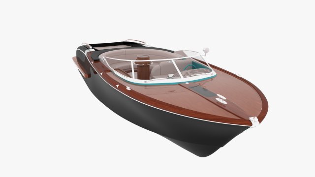 Riva Aquariva Model 3D .c4d .max .obj .3ds .fbx .stl .blend 