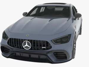 Mercedes-AMG GT 63 S Coup&eacute; de 4 puertas Modelo 3D