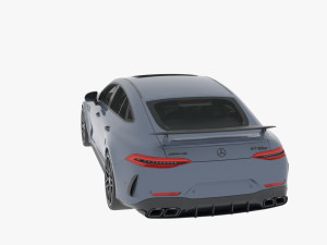 Mercedes-AMG GT 63 S 4-Door Coupe 3D Модель